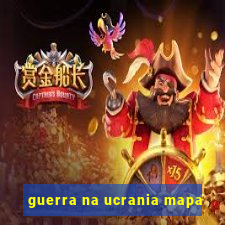 guerra na ucrania mapa